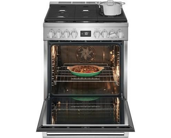Cuisinière amovible à biénergie de 30 po Electrolux - ECFD3068AS