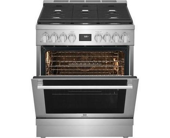 Cuisinière amovible à biénergie de 30 po Electrolux - ECFD3068AS
