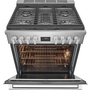 Cuisinière amovible à biénergie de 30 po Electrolux - ECFD3068AS
