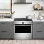 Cuisinière amovible à biénergie de 36 po Electrolux - ECFD3668AS