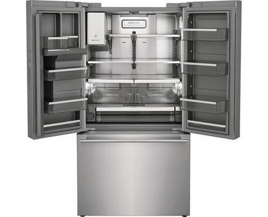 Réfrigérateur à profondeur de comptoir à trois portes avec porte à deux battants avec distributeur d'eau de glaçons Electrolux - ERFC2393AS