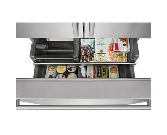 Réfrigérateur à profondeur de comptoir à trois portes avec porte à deux battants avec distributeur d'eau de glaçons Electrolux - ERFC2393AS