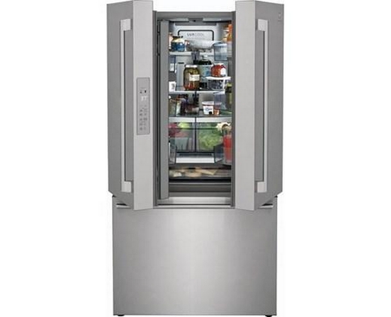 Réfrigérateur trois portes avec portes à deux battants de 36 po, 22,6 Pi cu. Electrolux - ERFG2393AS