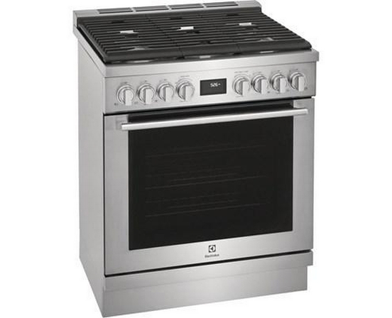 Cuisinière amovible au gaz avec technologie convection Electrolux - ECFG3068AS