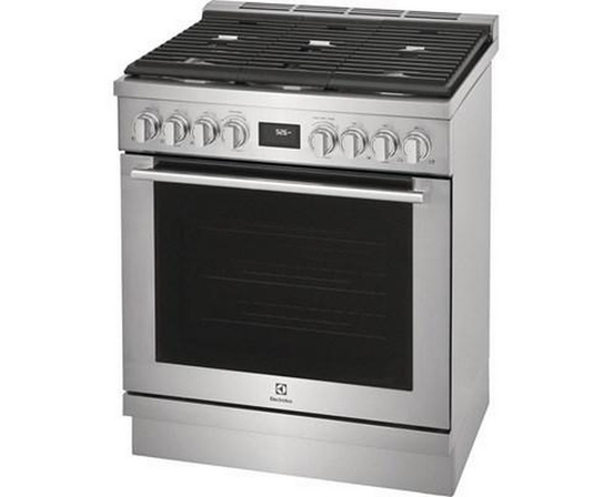 Cuisinière amovible au gaz avec technologie convection Electrolux - ECFG3068AS