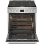 Cuisinière amovible au gaz avec technologie convection Electrolux - ECFG3068AS