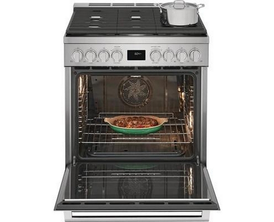 Cuisinière amovible au gaz avec technologie convection Electrolux - ECFG3068AS