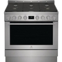 Cuisinière amovible au gaz de 36 po avec technologie convection Electrolux - ECFG3668AS