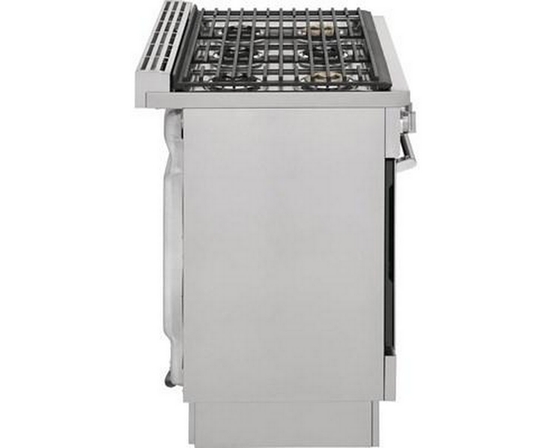Cuisinière amovible au gaz de 36 po avec technologie convection Electrolux - ECFG3668AS