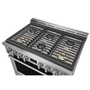 Cuisinière amovible au gaz de 36 po avec technologie convection Electrolux - ECFG3668AS