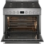 Cuisinière amovible au gaz de 36 po avec technologie convection Electrolux - ECFG3668AS