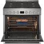Cuisinière amovible au gaz de 36 po avec technologie convection Electrolux - ECFG3668AS