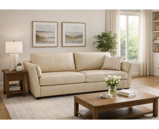 Sofa condo stationnaire Payton en cuir combo de Palliser