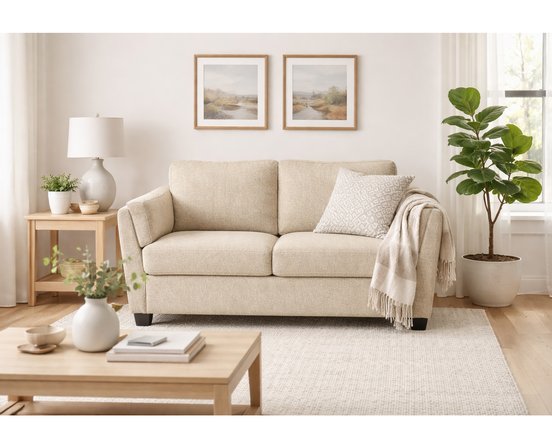 Causeuse stationnaire Payton en tissu de Palliser