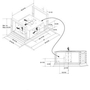 Hotte de plafond série HBC1 de 43 po Best - HBC143EWH
