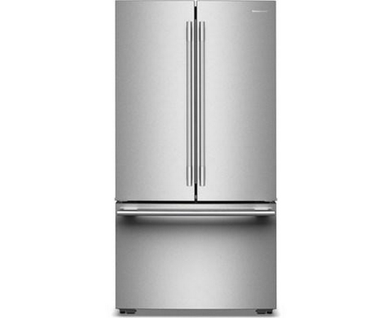 Réfrigérateur trois portes avec porte à deux battants à profondeur de comptoir de 36 po, 24,8 Pi cu. avec distributeur d'eau interne KitchenAid - KRFC336SPS