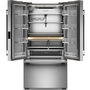 Réfrigérateur trois portes avec porte à deux battants à profondeur de comptoir de 36 po, 24,8 Pi cu. avec distributeur d'eau interne KitchenAid - KRFC336SPS