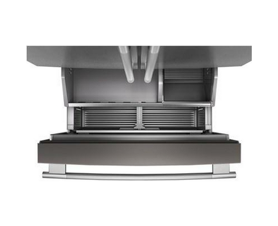 Réfrigérateur trois portes avec porte à deux battants à profondeur de comptoir de 36 po, 24,8 Pi cu. avec distributeur d'eau interne KitchenAid - KRFC336SPS