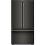 Réfrigérateur trois portes avec porte à deux battants à profondeur de comptoir de 36 po, 24,8 Pi cu. avec distributeur d'eau interne KitchenAid - KRFC336SBE