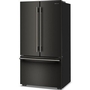 Réfrigérateur trois portes avec porte à deux battants à profondeur de comptoir de 36 po, 24,8 Pi cu. avec distributeur d'eau interne KitchenAid - KRFC336SBE