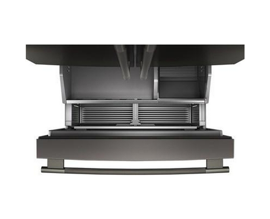 Réfrigérateur trois portes avec porte à deux battants à profondeur de comptoir de 36 po, 24,8 Pi cu. avec distributeur d'eau interne KitchenAid - KRFC336SBE