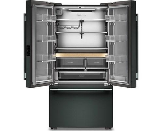 Réfrigérateur trois portes avec porte à deux battants à profondeur de comptoir de 36 po, 24,8 Pi cu.. avec distributeur d'eau interne KitchenAid - KRFC336SJP