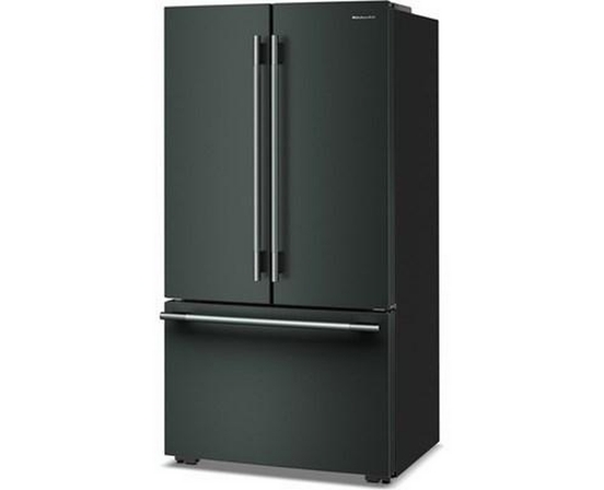 Réfrigérateur trois portes avec porte à deux battants à profondeur de comptoir de 36 po, 24,8 Pi cu.. avec distributeur d'eau interne KitchenAid - KRFC336SJP