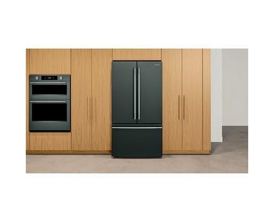 Réfrigérateur trois portes avec porte à deux battants à profondeur de comptoir de 36 po, 24,8 Pi cu.. avec distributeur d'eau interne KitchenAid - KRFC336SJP