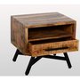 Table de chevet en bois
