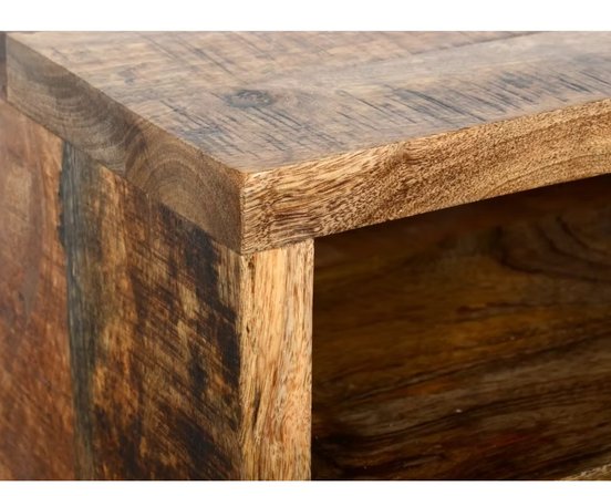 Table de chevet en bois