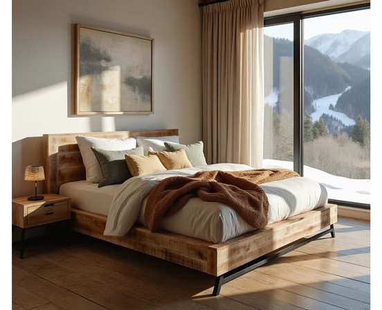 MMobilier de chambre 4 mcx format  grand lit