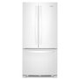 Réfrigérateur trois portes avec porte à deux battants amovible de 33 po, 22,1 pi³. avec machine à glaçons Whirlpool - WRFF5333PW