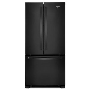 Réfrigérateur trois portes avec porte à deux battants amovible de 33 po, 22,1 pi³. avec machine à glaçons Whirlpool - WRFF5333PB
