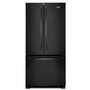 Réfrigérateur trois portes avec porte à deux battants amovible de 33 po, 22,1 pi³. avec machine à glaçons Whirlpool - WRFF5333PB