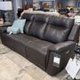 Sofa et fauteuil inclinables en cuir combo