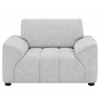 Fauteuil une place et demi en tissu stationnaire de Deco-Style