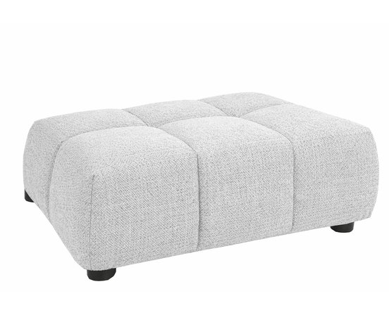 Ottoman en tissu de Deco-Style