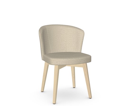 Chaise en tissu Béatrice de Amisco