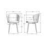 Chaise de cuisine BENSON de Amisco