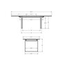 Table de cuisine Burton de Amisco