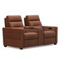 Ensemble Fauteuil et causeuse inclinable avec console en cuir de Palliser***LIQUIDATION***