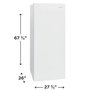 Congélateur vertical de 16 pi³. Frigidaire - FFUE1626AW