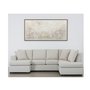 Sectionnel personnalisable en tissu de Trendline