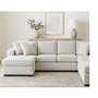 Sectionnel personnalisable en tissu de Trendline