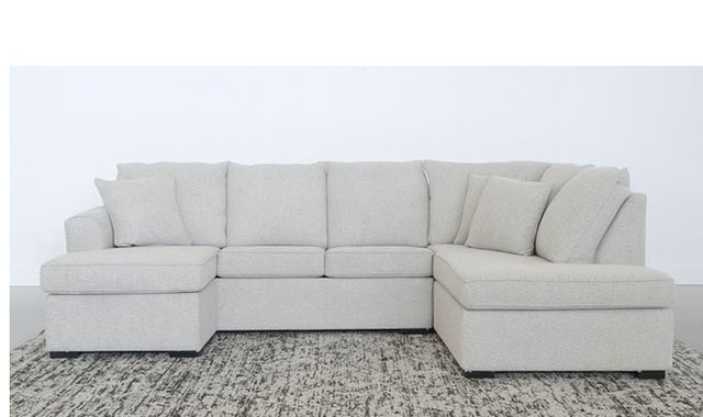 Sectionnel personnalisable en tissu de Trendline