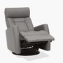 Fauteuil inclinable motorisé, berçant et pivotant