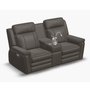 Causeuse inclinable motorisé avec console