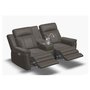 Causeuse inclinable motorisé avec console