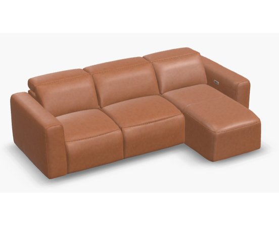 Sofa lounge, 2 inclinables motorisés