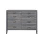 Bureau double Robina 6 tiroirs